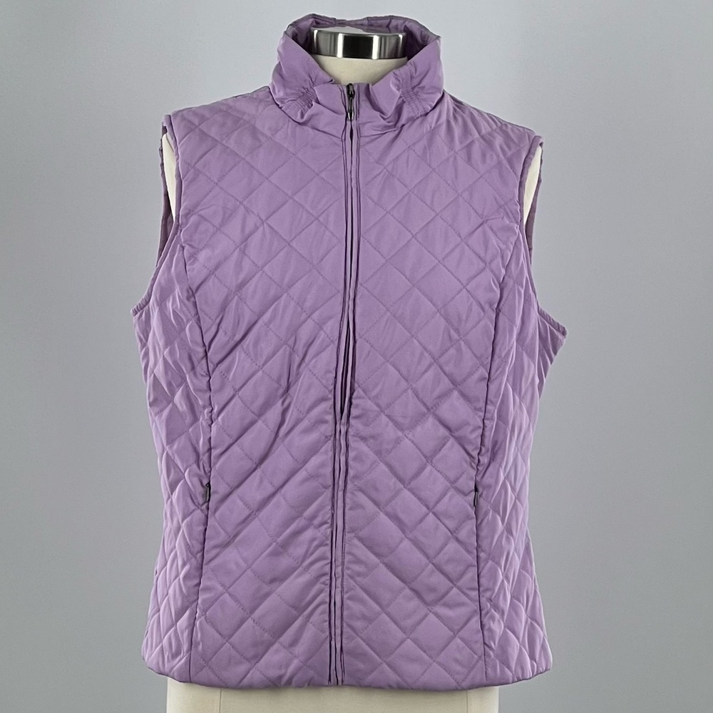 Northern Reflections Lavender Quilted Vest